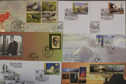 UNO - Wien, 7 UNPA-Ersttagsbriefe aus dem Jahr 2003 - 610560