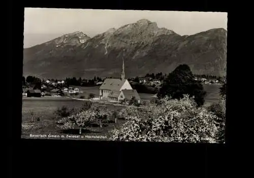 Bayerisch Gmain mit Zwiesel und Hochstaufen - 414362