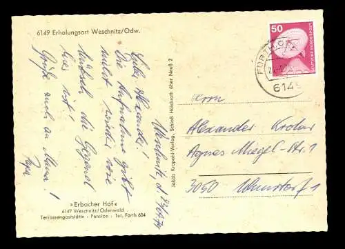 Weschnitz / Odw., Ortsansicht - 414045