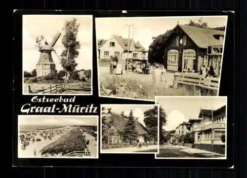 Graal-Müritz, Ostseebad, 5 Bilderkarte - 415418