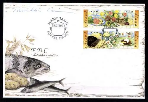 Aland, MiNr. 203-206, FDC - 610872