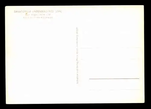 Lindenberg im Allgäu, Sanatorium - 414716