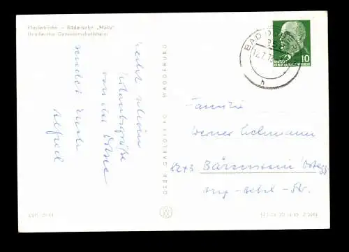 Bad Doberan, Klosterkirche, Bäderbahn "Molly", Handwerkerheim - 415483