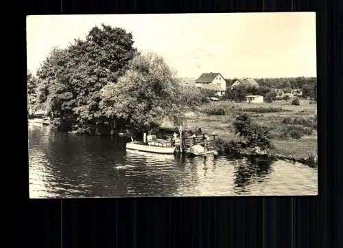 Prieros, Lkr. Dahme-Spreewald, Blick von der Brücke - 415493