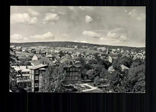 Braunlage/Harz, Blick vom Kurpark auf Braunlage - 414998