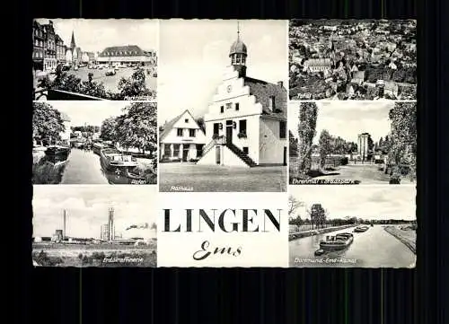 Lingen / Ems, 7 Bilderkarte - 415838