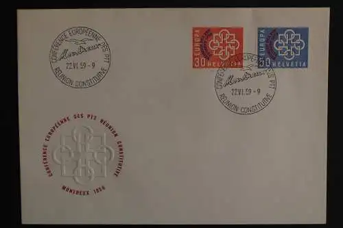 Schweiz, MiNr. 681-682, FDC - 613439