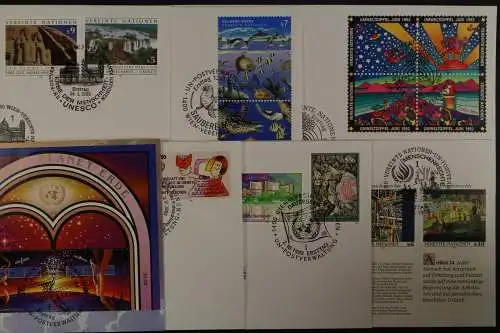 UNO - Wien, MiNr. 125-140, Jahrgang 1992, FDC - 613621