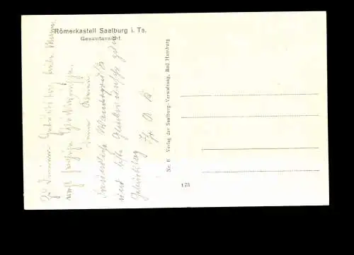 Römer-Kastell Saalburg im Taunus, Gesamtansicht - 415436