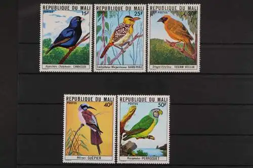 Mali, Vögel, MiNr. 578-582, postfrisch - 613503