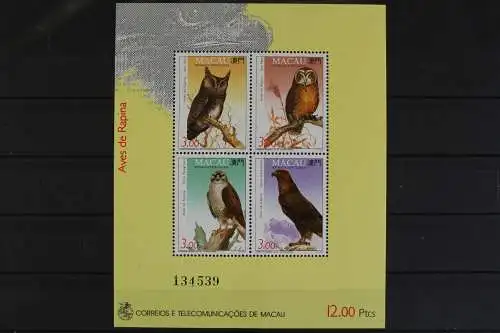 Macau, Vögel, MiNr. Block 22, postfrisch - 615817