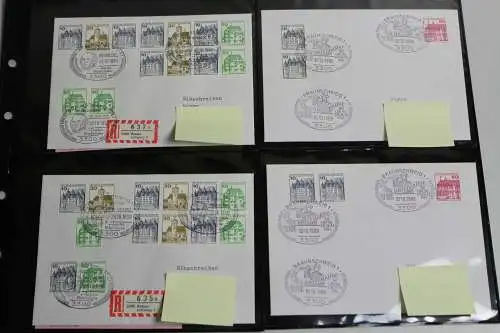 Deutschland (BRD) Letterset, 40 Belege, darunter auch Einschreiben - 701617
