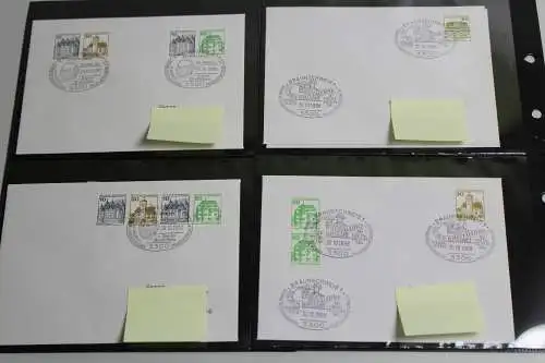 Deutschland (BRD) Letterset, 40 Belege, darunter auch Einschreiben - 701617