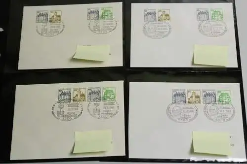 Deutschland (BRD) Letterset, 40 Belege, darunter auch Einschreiben - 701617