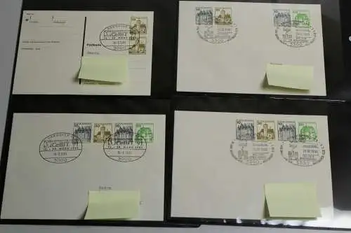 Deutschland (BRD) Letterset, 40 Belege, darunter auch Einschreiben - 701617