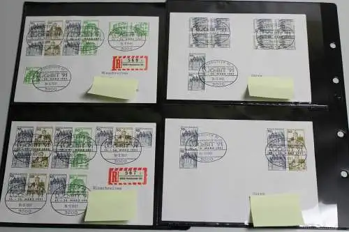 Deutschland (BRD) Letterset, 40 Belege, darunter auch Einschreiben - 701617