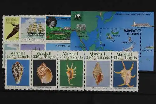 Marshall-Inseln, MiNr. 105-145, Jahrgang 1987, postfrisch - 620634