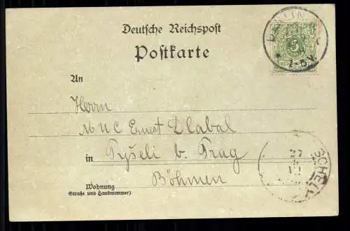 Berlin, Unter den Linden, Mondscheinkarte - 416195