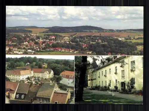 Pulsnitz / Sa., 3 Bilder Karte, Barockschloß - 417573