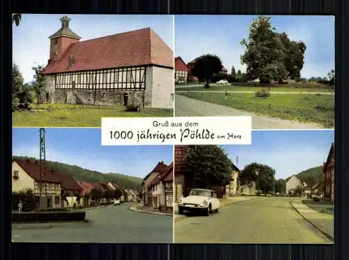 Pöhlde, am Harz, 4 Bilder Karte u. a. Kirche - 417719