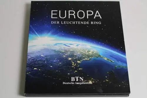 Medaillensammlung "Europa - Der leuchtende Ring", in 333er Silber - 880024