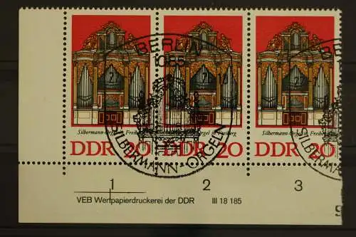 DDR, MiNr. 2112, Dreierstreifen, Ecke li. unten, DV, ESST - 629396