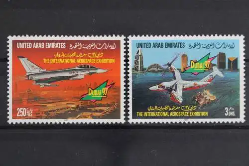 Verein. Arab. Emirate, Flugzeuge, MiNr. 563-564, postfrisch - 630262