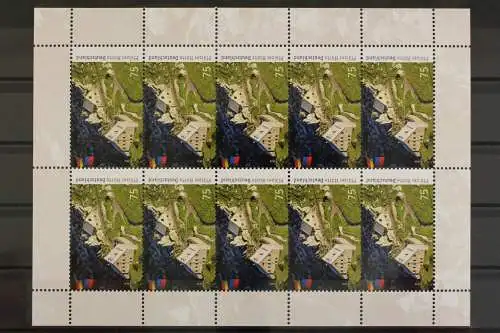 Deutschland, MiNr. 2940, Kleinbogen, Pfälzer Hütte, postfrisch - 631111