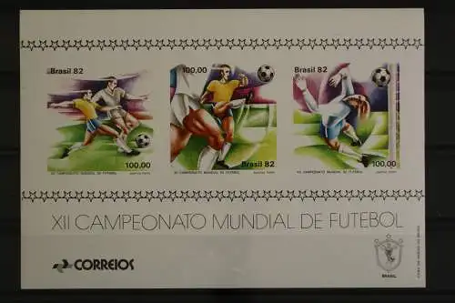 Brasilien, MiNr. Block 48, Fußball WM 1982, postfrisch - 631570