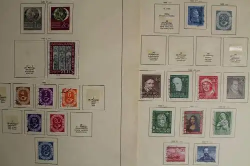 Deutschland (BRD) 1951-1959, gestempelte Sammlung - 702690