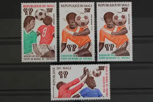 Mali, MiNr. 625-627, Fußball WM 1978, postfrisch - 631620