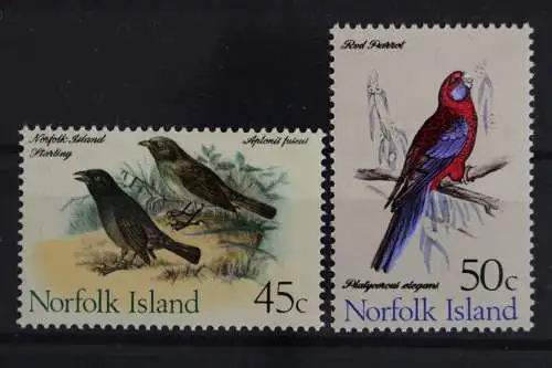 Norfolk-Inseln, MiNr. 117 + 118, Vögel, postfrisch - 632940