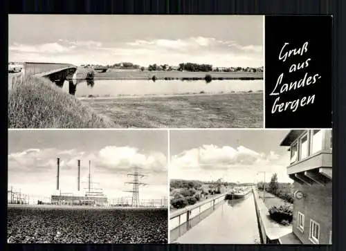 Landesbergen, Kr. Nienburg, Weser, Kraftwerk, Schiff - 418251