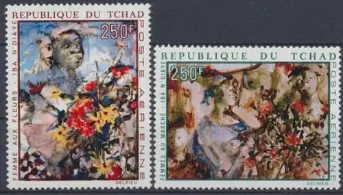 Tschad, MiNr. 321-322, postfrisch - 694101