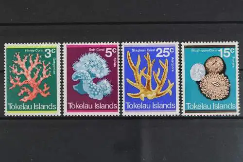 Tokelau-Inseln, MiNr. 30-33, Korallen, postfrisch - 633282