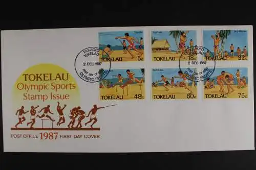 Tokelau-Inseln, MiNr. 142-147, Sport, FDC - 633298