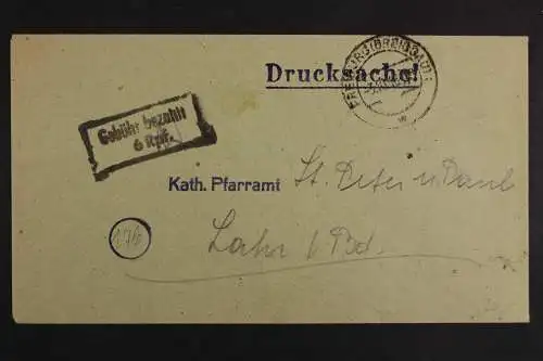 Freiburg (Breisgau), Gebühr bezahlt 3.10.46, Bedarfsbeleg - 511238