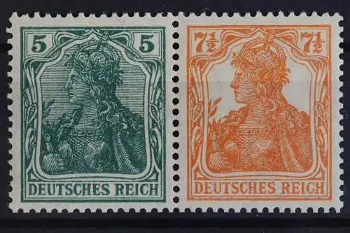 Deutsches Reich, MiNr. W 5, Falz - 636254