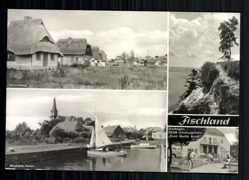 Fischland, Ahrenshoop, Wustrow Hafen, Dierhagen FDGB-Erholungsheim - 418412