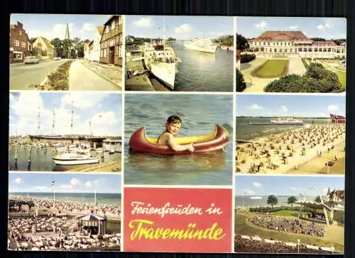 Ostseebad Travemünde, Strandleben, Hafen, Strassenansicht - 418923