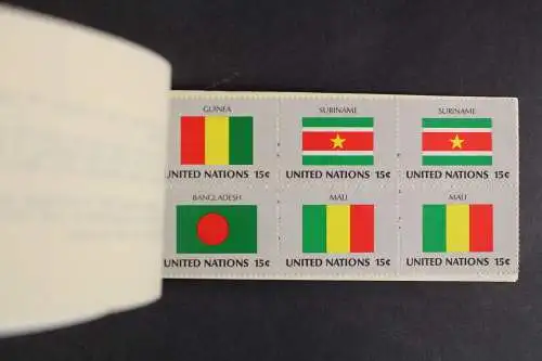 UNO New York, MiNr. 348-363, Markenheftchen, postfrisch - 635696