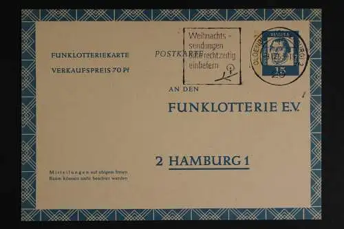 Deutschland (BRD), MiNr. FP 10, Funklotterie, gebraucht - 511271