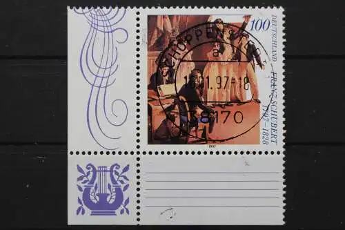 Deutschland (BRD), MiNr. 1895, Ecke li. unten, zentrischer Stempel, EST - 636904