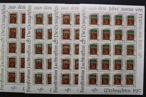 Liechtenstein, MiNr. 930-933, Kleinbögen, postfrisch - 636510