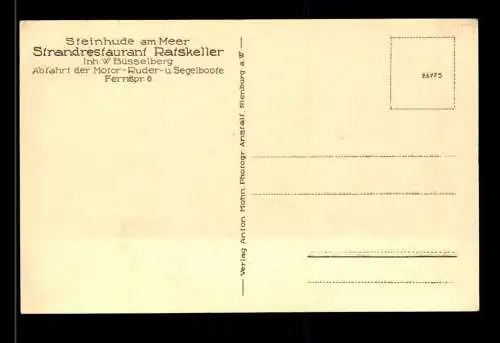 Steinhude am Meer, Segelboote / Insel Wilhelmstein - 419199