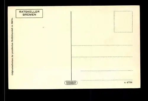 Bremen, Ratskeller, Innenansicht, große Halle - 419242