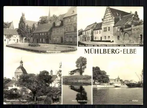 Mühlberg/Elbe, ehem. Probstei Kloster Güldenstern, Kirche, Hafen - 419485