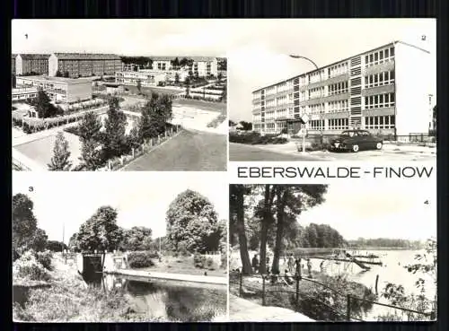 Finow-Eberswalde, Schule, Heegermühler Schleuse, Strandbad Mäckersee - 419534