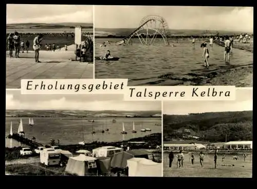 Talsperre Kelbra, Erholungsgebiet, Campingplatz, Wasserrutsche - 419983