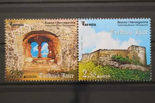 Bosnien-Herzegowina, MiNr. 709-710 A, Paar, postfrisch - 637408